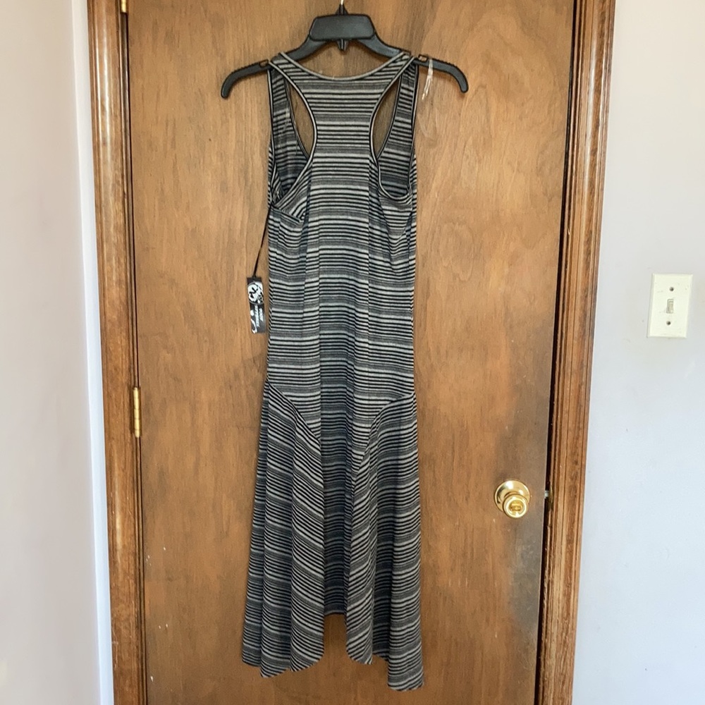 poof sleeveless striped dress with stretch casual neutral size S juniors - Picture 10 of 17